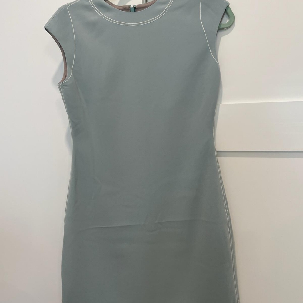Theory Gray Mini Dress
